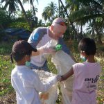 collecte de déchets au Myanmar