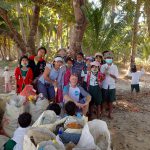 groupe d'enfants au Myanmar