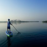 Paul en paddle au Myanmar