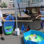 pèche aux déchets à L'Eau Vive