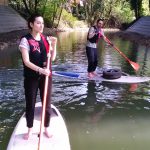 collecte de déchets en paddle à Joinville