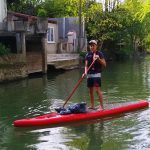 collecte en paddle