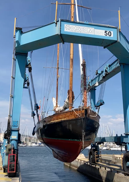 A bord du Skojldnaes, le vieux bateau du futur